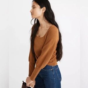 Madewell | Ottoman Ribber Square Neck Sweater
